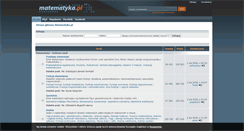 Desktop Screenshot of matematyka.pl
